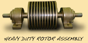 The Mighty Samson's hammer mill rotor